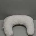 Boppy Nursing Pillow - Firm, Ergonomic U-Shaped Bottle and Breastfeeding Pillow with High Lift for Comfort and Support, Spacious Surface - Cream Retro Squiggles