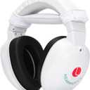 HearMuffs Sounds, White - Over-the-Ear Hearing Protection for Infants & Toddlers - Includes Passive, Active & Sound Modes - Fits Children Ages 0-4 - Safe, Adjustable & Comfortable