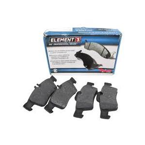Raybestos Element3 PG Ceramic Brake Pads, 4 Pieces