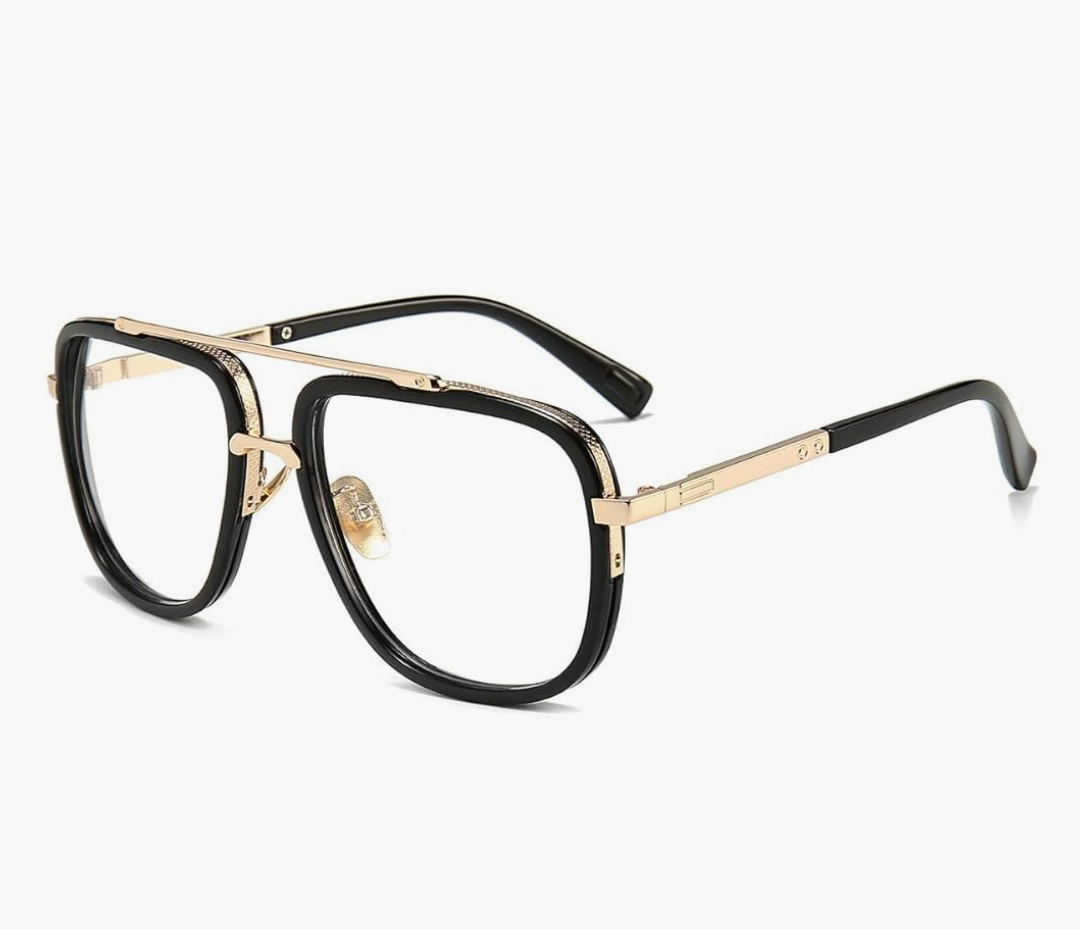 Dollger Oversized Square Aviator Sunglasses for Men Pilot Shades Gold Frame Retro Sun Glasses
50+ bought in past month