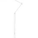 BenQ e-Reading Floor Lamp | Eye-Caring for Living Room, Bedroom, Home Office | Ultrawide, Bright, Dimmable with 13 Color Modes | Adjustable Arm | Matte Silver