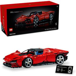 LEGO Technic Ferrari Daytona SP3 42143, Race Car Model Building Kit, 1:8 Scale Advanced Collectible Set for Adults, Ultimate Cars Concept Series, Great Anniversary and Father's Day Gift for Car Lover