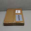 Hosfais Side Table Small End Table, C-Shaped Wood Sofa Table with Metal Frame for Living Room, Bedroom, Small Spaces (Rustic Brown) (Oval)