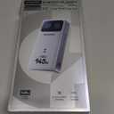 MOVE SPEED 145W Laptop Power Bank, PD 3.1 25,000mAh Fast Charging Portable Charger with 240W Type C Cable, USB C 3-Port with Digital Display Travel Outdoor Charger for iPhone, Dell, MacBook, Galaxy