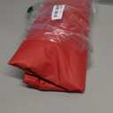 Oudain Pop Up Christmas Tree Storage Bag Large Storage Container Oxford Polyester Christmas Tree Bag with Handles and Zippers for Pop Up Xmas Decorations(30 x 30 x 4.3 Inch,Red)