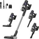 Eureka ReactiSense 350W Anti-Tangle Cordless Stick Vacuum, NEC451BL
Floor Sense + React, Up to 60-Min, Lightweight, Anti-Allergen HEPA, Swivel Steering, For Pet Hair, Hard Floors & Carpets