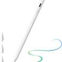 GOOJODOQ Stylus Pen for iPad 2018-2025,Supports Battery Indicator,Screenshot,Palm Rejection & Tilt,Compatible with iPad 6/7/8/9/10/11,Pro 11"/12.9"/13"/M4,iPad Air 3/4/5/6/M2/M3,mini 5/6(4Nibs)