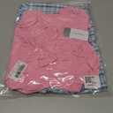 Girls Clothes Skirt Set 2 Piece Ruffle Sleeve Shirts and Plaid Skirts Fall Winter Outfits (11-12 Years, Pink & Plaid Blue)