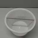 Skimmer Basket with Handle, for Pentair 08650-0007 08650-0007Z Sta-Rite U-3 White