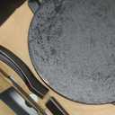 Uno Casa 10 Inch Cast Iron Tortilla Press & Comal Pan Bundle - Non-Stick, Heat-Resistant, Family Size, Gas Stovetop Compatible