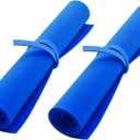 EVA Foam Roll | High Density 85kg/m3 | 2mm Thick | 48"x14" | Ideal for Cosplay, Crafts, DIY Projects (Blue 2pcs)