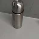 Milton Thermosteel Flip Lid Flask 350, Double Walled Vacuum Insulated Thermos 350 ml | 12 oz | 24 Hours Hot and Cold Water Bottle with Cover, 18/8 Stainless Steel, BPA Free, Leak-Proof | Silver