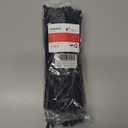 4 x 120 Pcs 8 Inch Cable Zip Tie, ORWUDIZ Multifunctional Tie, Nylon 66 Material, Tensile Strength 50 Lbs, Black, Cable Binding Classification, Suitable for Industrial, Outdoor, Home, Office Use