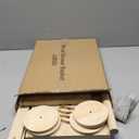 Wooden Baby Shower Crate Closet, Baby Shower Gifts Basket for Newborn Boys Girls, Personalized Babyshower Crate Box with Handle & Wheels, Pregnancy Gifts Xmas Present for New Mom Parents