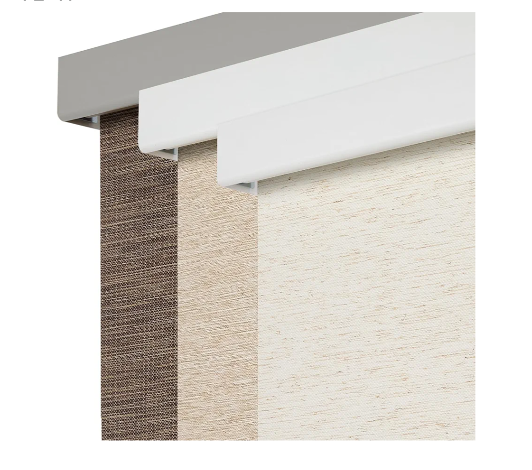 Persilux Free-Stop Cordless 100% Blackout Roller Blinds for Indoor Windows, Natural Woven Fabric UV Protection Privacy Thermal Insulated Roller Shades for Windows, Home, Office, Khaki 35.5" W x 72" H