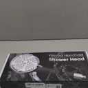 FEELSO Filtered Shower Head with Handheld, High Pressure 7-Spray Showerhead with Filters for Hard Water - Remove Chlorine, Reduce Dry Itchy Skin, Anti-clog Nozzles, Power Wash to Clean Tub, Tile & Pet (Black & Chrome)