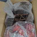 HOYECHI 4ft Christmas Decorations Outdoor Lighted Reindeer  3-Piece 2D Deer Family Set with 145 Warm White LED Lights for Yard, Lawn, Garden & Porch Holiday Display - Rattan