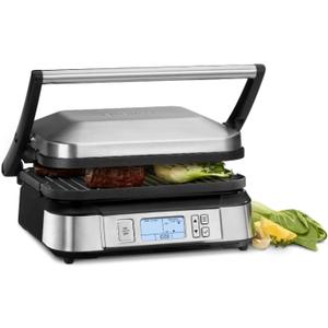 Cuisinart Griddler with Smoke-Less Mode, GR-6SNAS