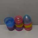 The Dreidel Company 6" Inch Fillable Easter Eggs 12-Pack Jumbo Translucent, Colorful Plastic Jumbo Easter, Stands Upright, Perfect For Egg Hunt (12-Pack)