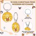 Yeaqee 80 Pcs Dog Gifts Set Puppy Party Favors Cute Inspirational Thank You Christmas Appreciation Motivational Bulk Gift for Women Dog Pet Lover Veterinary