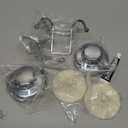 Powerful Vacuum Suction Cup Hooks - Organizer for Towel, Bathrobe and Loofah - Strong Stainless Steel Towel Hooks for Bathroom & Kitchen, Towel Hanger Storage (2 Pack) (Chrome)