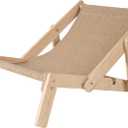 Cat Lounger with Sisal Mat, Four Heights Adjustable, Lounge Chair for Small and Medium Cats