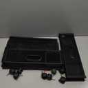 PHINOX Under Bed Storage Containers with Wheels - Shoe Storage Organizer Drawer, Tool-free Assembly Metal Underbed Storage for Bedroom Clothes, Shoes, Blankets - 2Pack (2 Pack(23.623.6"), Black)