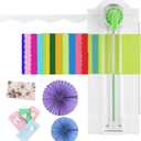12-Shapes in 1 Craft Paper Edge Cutter,Paper Dial Trimmer Dial Trimmer With Measurements Paper Cutter Machine for Scrapbooking Decorative Wave Edges Cutting Tool Zig Zag Cutting Tool for Photo Card