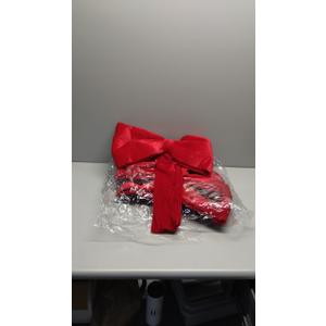 Red Large Bow Decor Big Bow for Room, Coquette Giant Ribbon Tie for Birthday Party Backdrop Wall Decor, Bows Decor for Room Wedding Baby Shower Decorations (Red, 24 x 36 Inches),4pcs