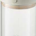 Coffee Bean Storage - 500/1100/1700ml Glass Food Storage Container with Airtight Lid | Leak-Proof Vacuum Coffee Canister | Coffee Storage Container for Beans, Tea, Flour