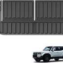 SMABEE Cargo Liner for 2024 2025 2026 Toyota Land Cruiser Prado 250 7 Seater (Not Fit 5 Seat), TPE All Weather Cargo Mat Accessories Interior Black