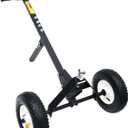MaxxHaul 70881 Dual-Pull Trailer Dolly with 12" All Terrain Knobby Tires and 1-7/8" Hitch Ball - 600 lbs Capacity