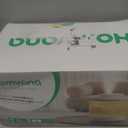 Homvana Small Humidifiers for Bedroom - 2 Packs 1.5L Cool Mist Top Fill Humidifier for Baby Nursery, Essential Oil Diffuser, 3 in 1 for Home Plants Offices and Grow Tents, 7 Color Lights, Ultrasonic