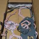 Flynsu Piston Bearings Pins Rings Engine Gasket Kit Replacement for 1994-1998 Dodge Ram 1500 2500 3500 5.9L Diesel C-ummins 6BT 12V 3928673 4089649 4893693