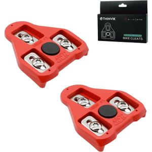 Thinvik Bike Cleats|Toe Cage Pedals for Peloton Delta System - Indoor Cycling Spin Bike & Road Bike Cleat Set for Clipless Pedal and Cycle Shoes
