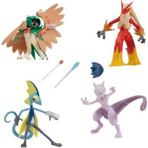 Pokemon Battle Feature Figure 4 Pack - Includes Four 4.5-Inch Battle Figures with Unique Battle Features