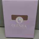 OLESILK 100% Mulberry Silk Toddler Pillowcase for Hair and Skin, Both Sides 19 Momme Pure Natural Silk Travel Pillow Cases with Hidden Zipper, 13"x 18", Light Plum