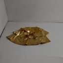 Girls Metallic Skirt 3-Layer Ruffle Sparkly Shiny Dance Party Skirt, 6-7 years old