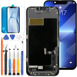 for iPhone 13 Mini LCD Screen Replacement, 5.4 inch for iPhone 13 Mini LCD Dsiplay A2628, A2481, A2626, A2629, A2630 3D Touch Digitizer LCD Display Assembly Repair Parts (Not Original)