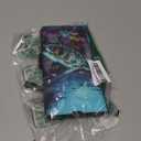 for Samsung Galaxy S25 Ultra Case with Screen Protector & Kickstand & Card Holder & Wrist Strap,Flip Folio Leather Cover Magnetic Protective Case for Samsung S25 Ultra,Sea Turtle Green