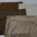 JELLYMONI Velvet Throw Pillow Covers Set of 4, 18 x 18 Inch Coffee Decorative Cushion Covers, Soft Square Pillowcases for Sofa, Couch, Bed  No Insert Included