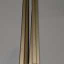 uxcell 6pcs Aluminum Alloy Cabinet Edge Protectors, 18" Slip On Drawer Protector Edge Guard for 13/16" Thick Kitchen Cabinets Frame, Bronze