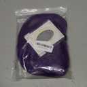 WildCos Short 12 Inches Straight Synthetic Cosplay Wig for Women (Dark Purple)