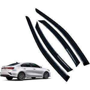 LETINGFAR Window Visors Rain Guards for Kia Forte 2019 2020 2021 2022 2023 2024 Accessories, Wind Deflectors Vent Shades for Kia Forte