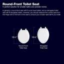 KOHLER 25876-0 Hyten 3" Height, Elevated Soft Close Round Toilet Seat, Contoured Seat with Grip-Tight Bumpers, Quick-Attach Hardware, White