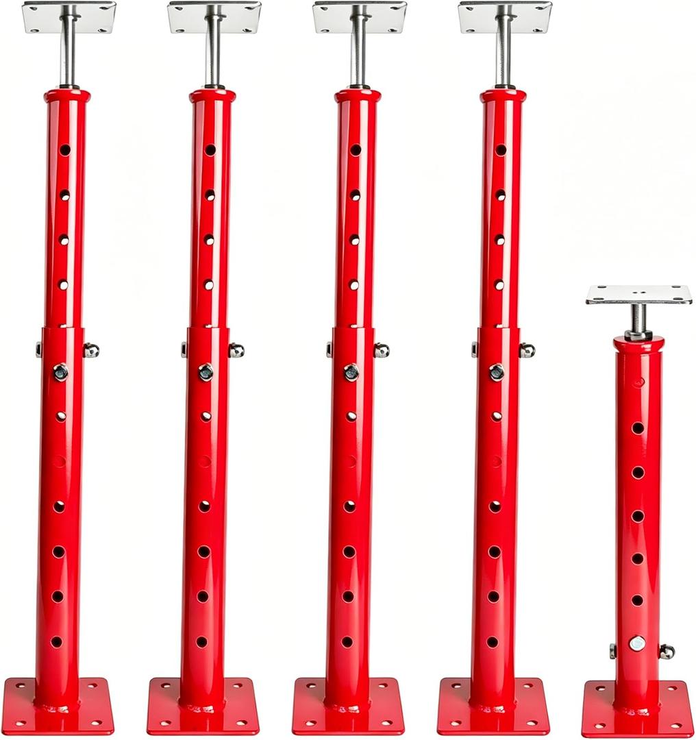 Basement Floor Jack House Jacks for Leveling, 18-36" Hight Range Pole Jacks