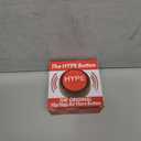 Hype Button-Hip Hop Air Horn Sound Effect Button (Batteries Included) Stocking Stuffer Podcast Back to School Classroom Teacher Office Sales Marketing Gag Nut Funny Toy Live Stream Gaming DJ Remix