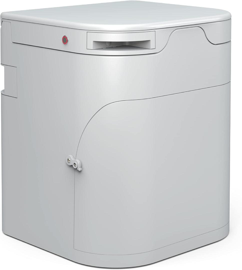 OGO Compost Toilet | Best Nature's Compost Toilet | RV, Tiny Houses, Vans, Boats | Electric Mixing | Urine Separating | Urine Level Sensor | No Black Tanks No Dump-Stations