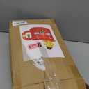 Poptrend Inflatable Christmas Decoration 6 Foot Gingerbread Man LED Christmas Lights Wacky, Funny, Colorful