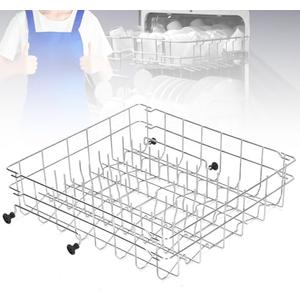 (2026 Upgraded) 5304535380 Dishwasher Upper Rack Replacement, Compatible with Kenmore Crosley Frigidaire Upper Dishrack Assembly, Replaces AP7215765 5304517201 154331502 5304498202 5304498220